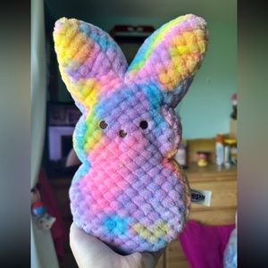 Rainbow Tie Dye Peep Plush